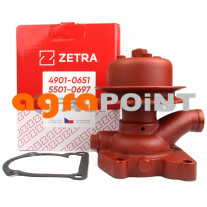 Zetor - Wasserpumpe - mit einem Schlauchanschluß            5501-0697  4901-0651