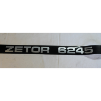Zetor - Schlepperbezeichnung - Aufkleber - Zetor 6245 - links        7011-5320