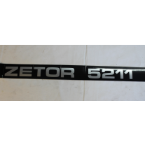 Zetor - Schlepperbezeichnung - Aufschrift - Aufkleber - " ZETOR 5211 " - links       7011-5322