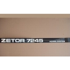 Zetor Aufkleber Schlepperbezeichnung 70475312 Ersatzteile » Agrapoint 