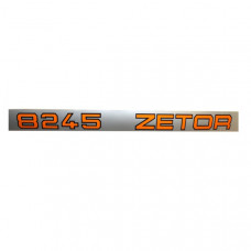 Zetor Beschriftung - Aufkleber - Sticker - rechts - " ZETOR 8245 " 80.805.501 Ersatzteile » Agrapoint