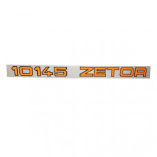 Zetor Beschriftung - Aufkleber - Sticker - rechts - " ZETOR 10145 " 83.805.001 Ersatzteile » Agrapoint