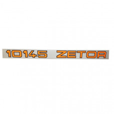 Zetor Beschriftung - Aufkleber - Sticker - links - " ZETOR 10145 " 83.805.002 Ersatzteile » Agrapoint