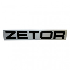 Zetor Beschriftung - Aufkleber - Sticker - vorn - " ZETOR " 84.804.001 Ersatzteile » Agrapoint
