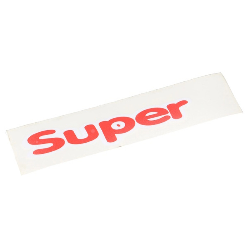 Zetor Schlepperbezeichnung Aufkleber " Super " 53.802.012 Ersatzteile » Agrapoint