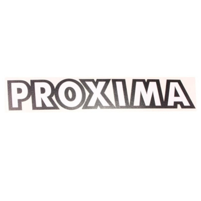 Zetor Schlepperbezeichnung - Aufkleber - Sticker - " PROXIMA " - rechts 54.802.028 Ersatzteile » Agrapoint 