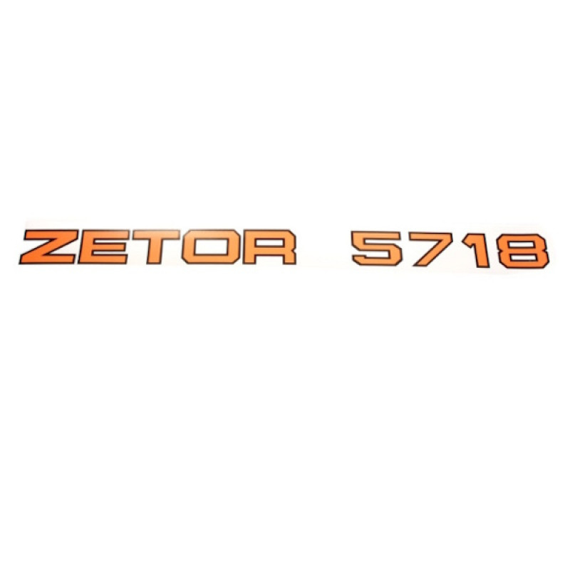 Zetor UR1 Schlepperbezeichnung Aufkleber 57185301 Ersatzteile » Agrapoint