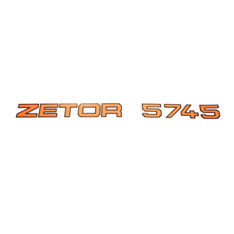 Zetor UR1 Schlepperbezeichnung Aufkleber 57185301 Ersatzteile » Agrapoint