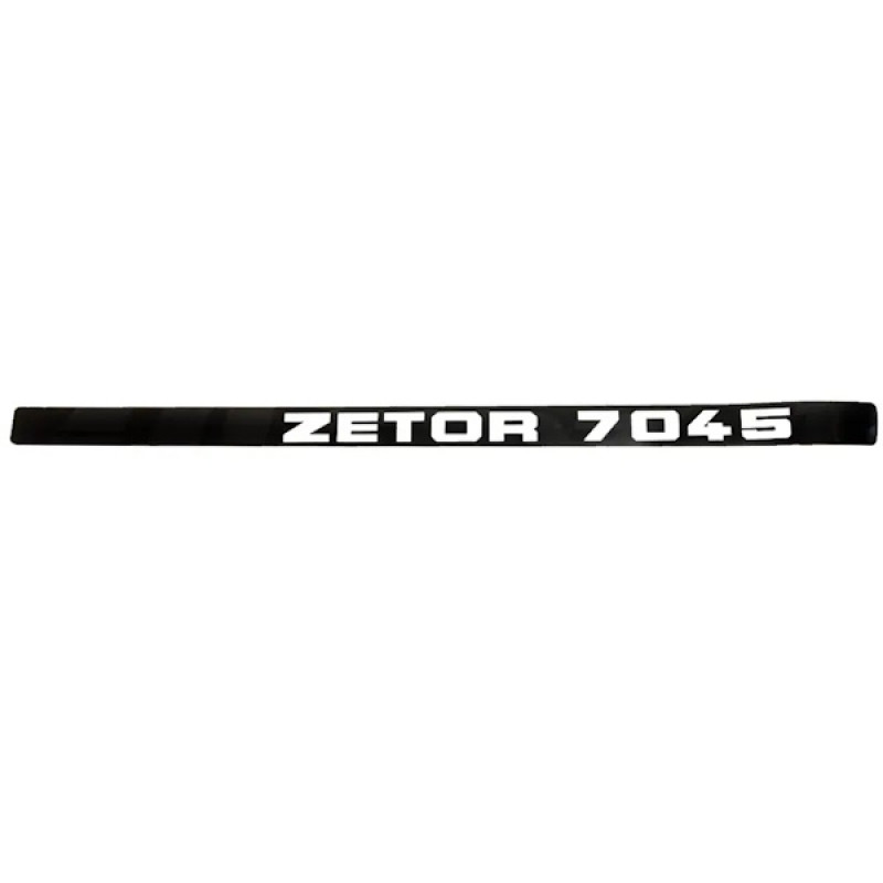 Zetor Schlepperbezeichnung Aufkleber Zetor 69115376 Ersatzteile » Agrapoint