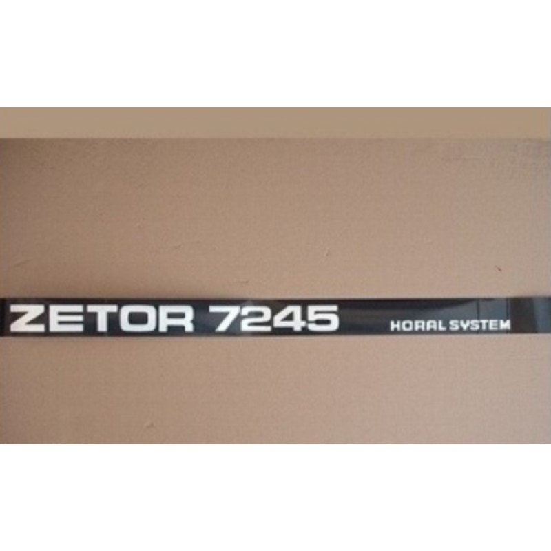 Zetor Aufkleber Schlepperbezeichnung 70475312 Ersatzteile » Agrapoint 
