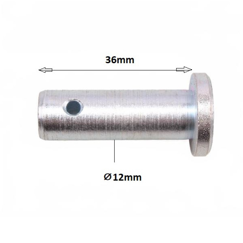 Zetor Bolzen - Pin - Fussbremse 80.227.007 Ersatzteile » Agrapoint 