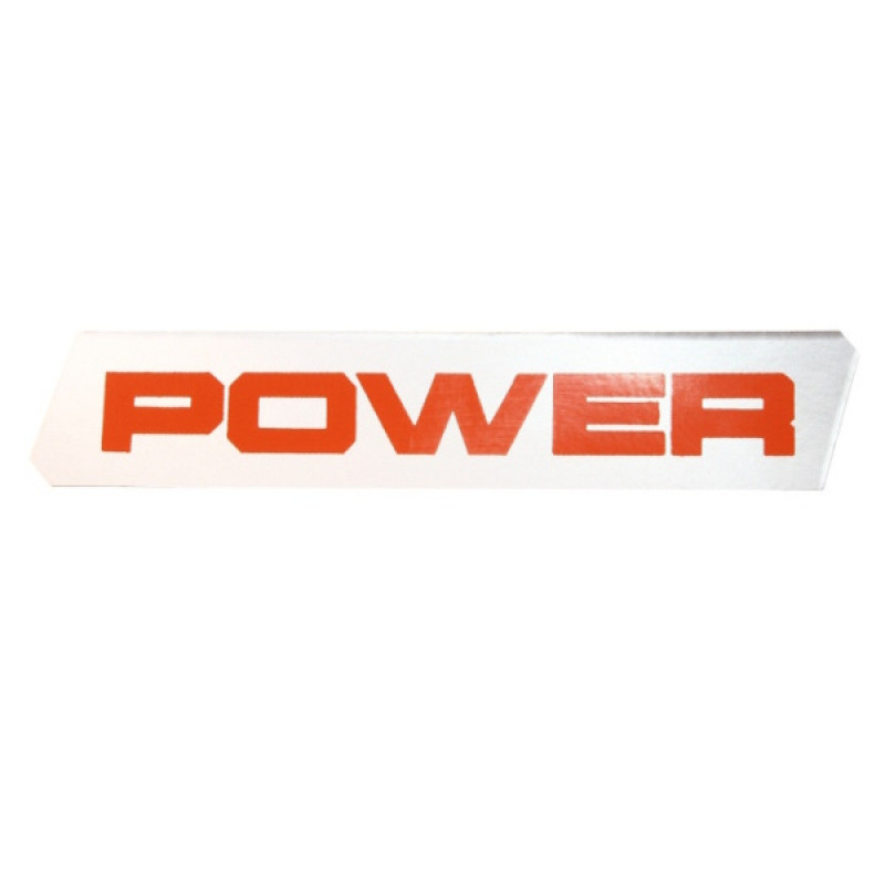 Zetor Beschriftung - Aufkleber - Sticker - rechts - " POWER " 80.802.004 Ersatzteile » Agrapoint