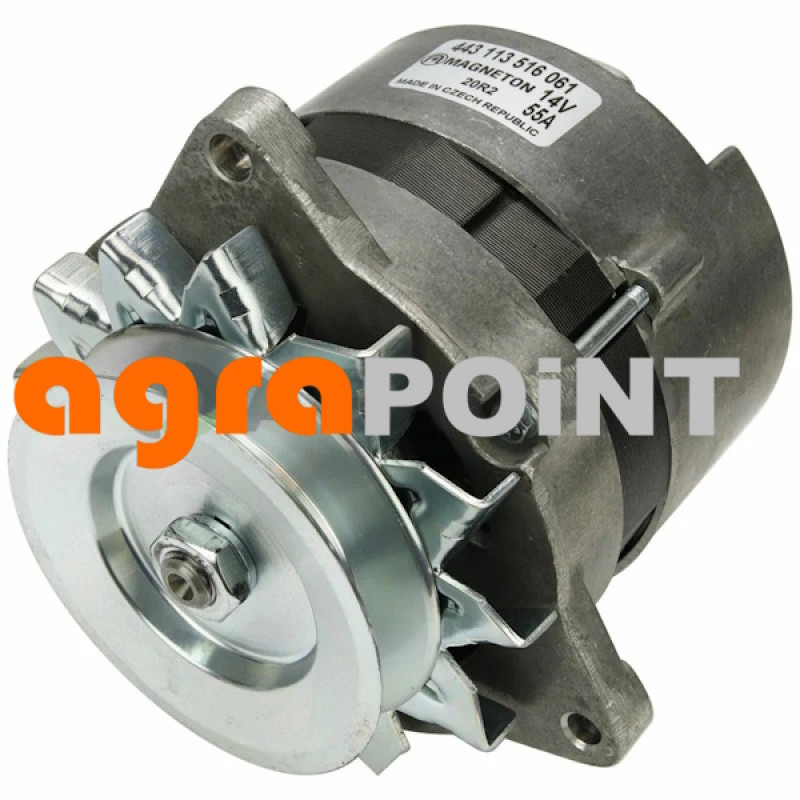 Zetor Magneton - Lichtmaschine mit eingebauten Regler - 14V/55A 939950 59115740 62117510 83.355.951 Ersatzteile » Agrapoint
