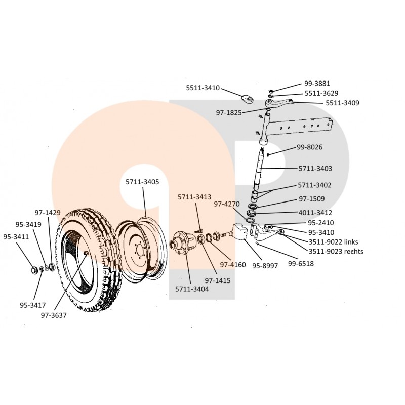 zetor-vorderachse-sicherungsblech-sicherungsunterlage-953410