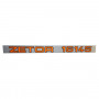 Zetor - Beschriftung - Aufkleber - Sticker - links - " ZETOR 16145 "                 89.805.002
