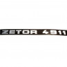 Zetor UR1 Schlepperbezeichnung Aufkleber 49115302 Ersatzteile » Agrapoint