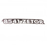 Zetor Schlepperbezeichnung - Aufkleber - Sticker - " ZETOR 8541 " - rechts 54.802.054 Ersatzteile » Agrapoint 