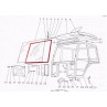 Zetor UR1 Frontscheibe Scheibengummi 56117961 Ersatzteile » Agrapoint 