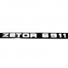 Zetor Schlepperbezeichnung - Aufkleber - Sticker - ZETOR 6911 - links 69115307 Ersatzteile » Agrapoint 