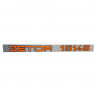 Zetor Beschriftung - Aufkleber - Sticker - links - " ZETOR 16145 " 89.805.002 Ersatzteile » Agrapoint